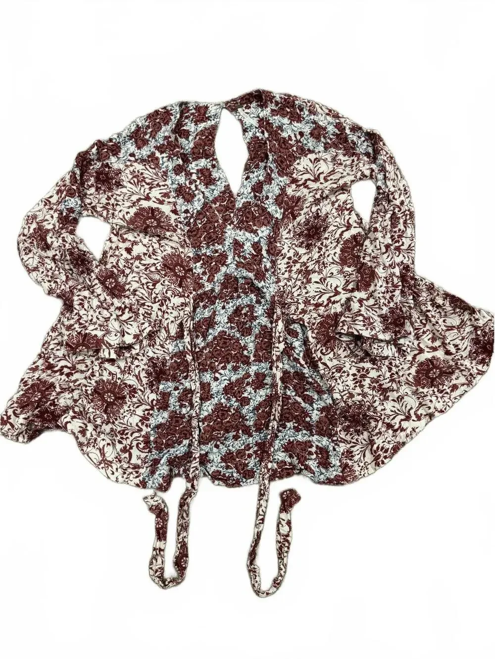 Free People Women’s Floral Blouse Size XS Brand New